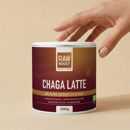 Sănătate - Chaga Latte - băutură instant ECO, 200g