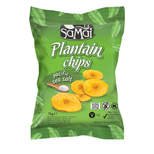 Chipsuri de banane (Plantain) cu sare de mare [1]