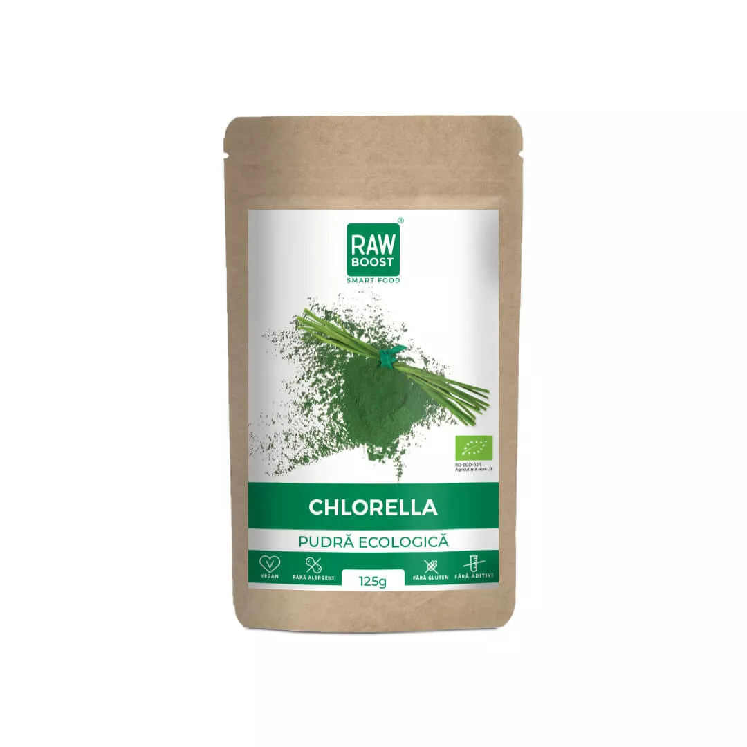 Mic Dejun - Chlorella Pudră ECO| Rawboost