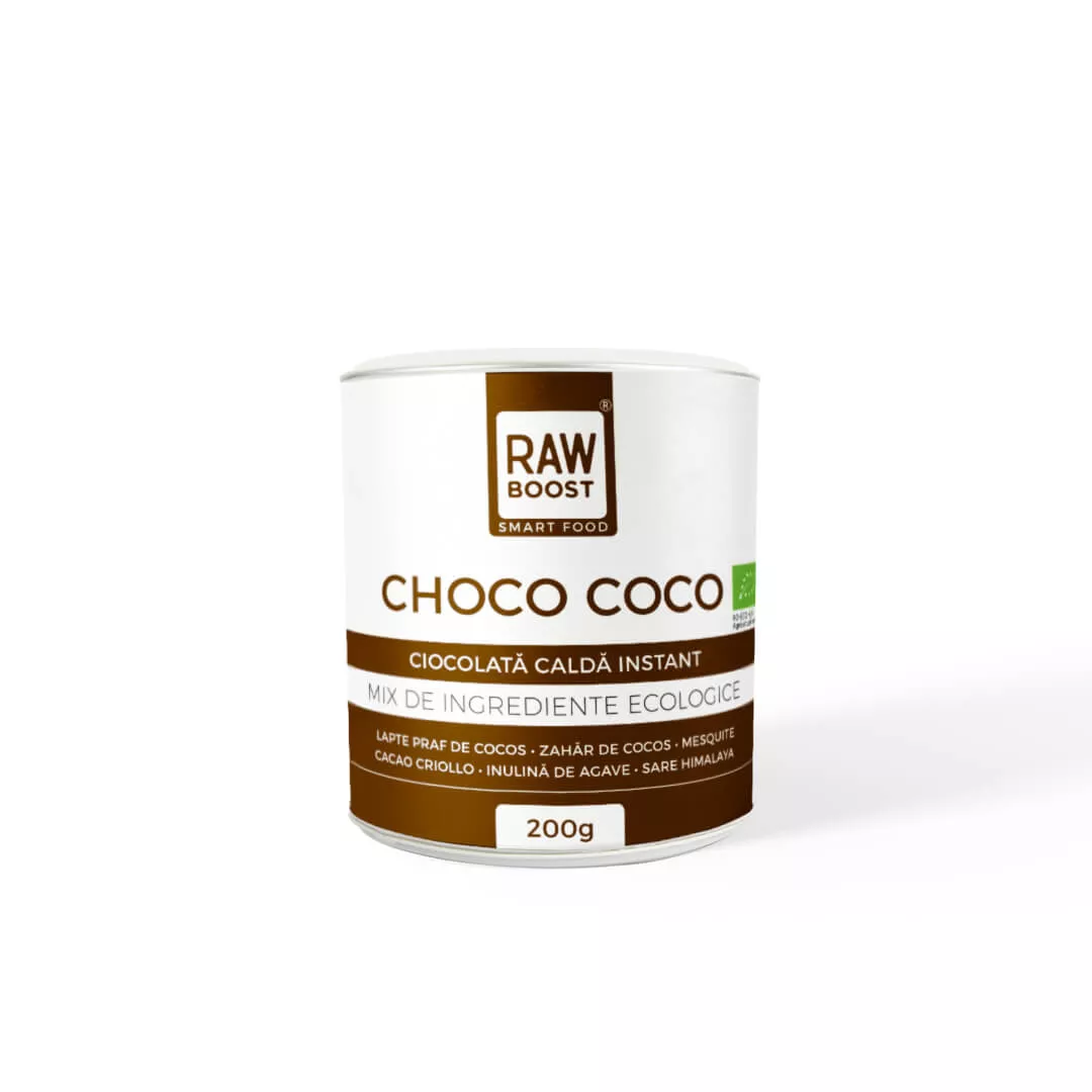 Sănătate - Choco Coco ciocolată caldă ECO | Rawboost