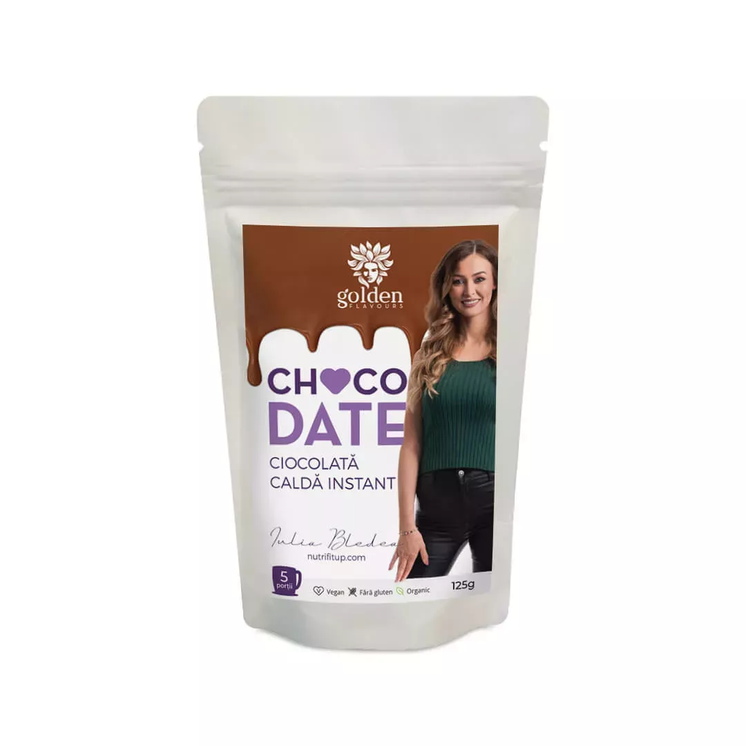 Sănătate - Choco Date, Ciocolată caldă instant ECO | Golden Flavours