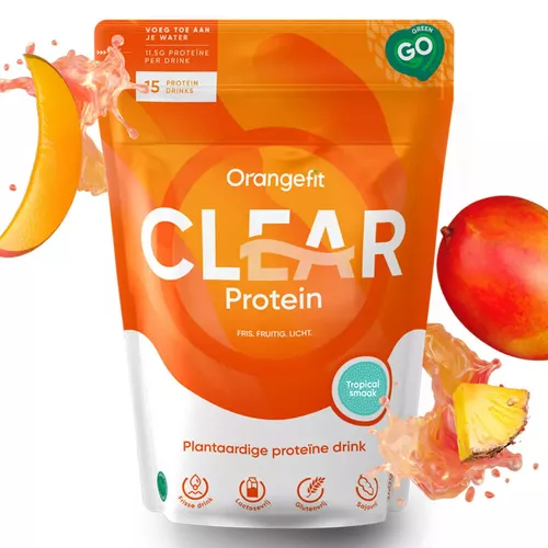 Sănătate - Clear Protein - Proteină vegetală cu aromă tropicală, 240g
