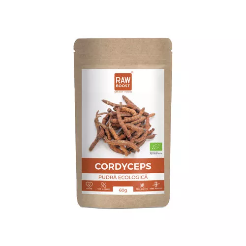 Sănătate - Cordyceps pudra ECO 60g | Rawboost