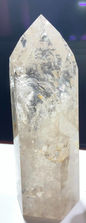 Minerale, Fosile, Podoabe - Cuarț. Cristal independent. Bază 8x6 cm, Înălțime 22 cm