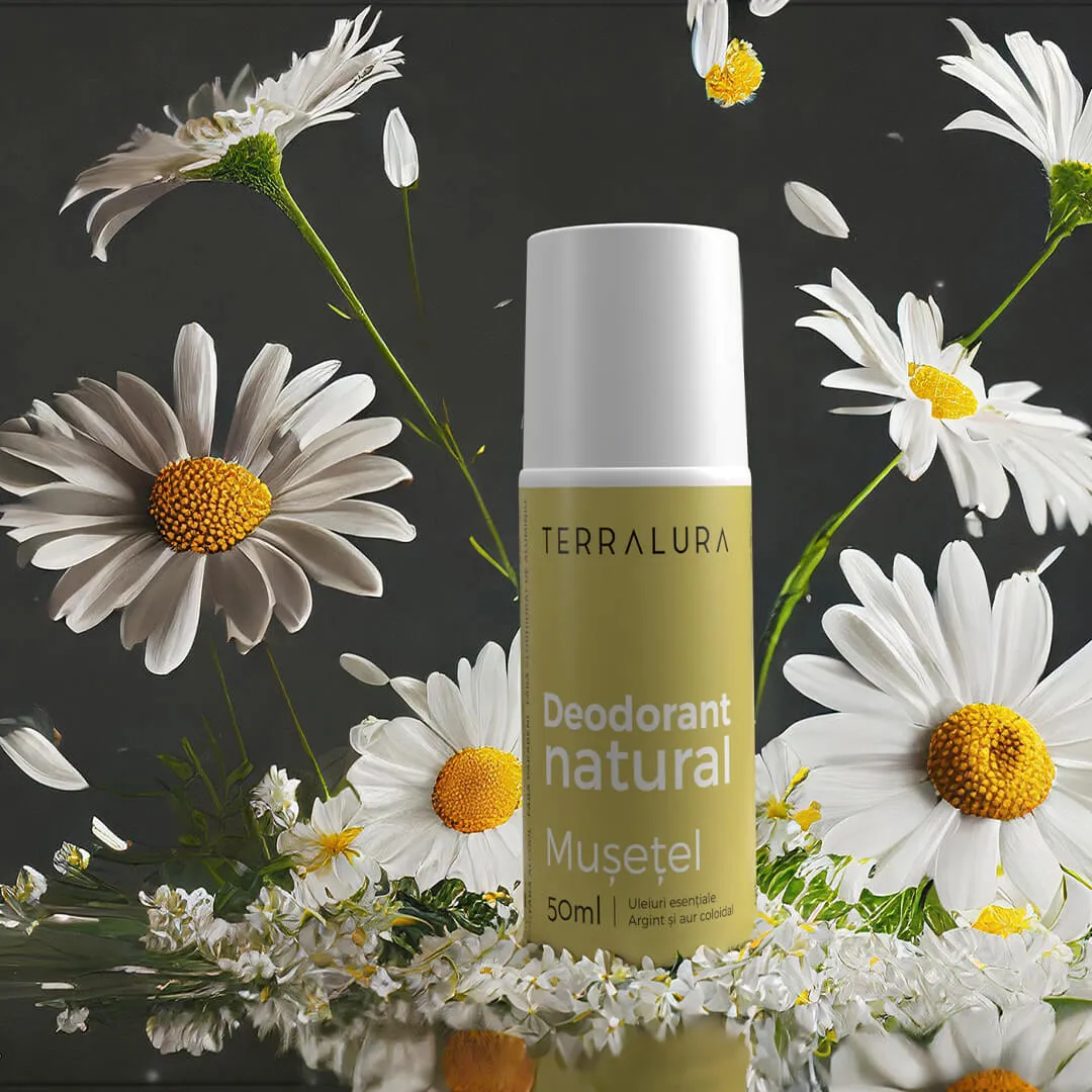 Deodorant Roll-on Natural Mușețel, 50ml [1]