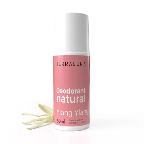 Îngrijire personală - Deodorant Roll-on Natural Ylang-Ylang, 50ml - Terralura