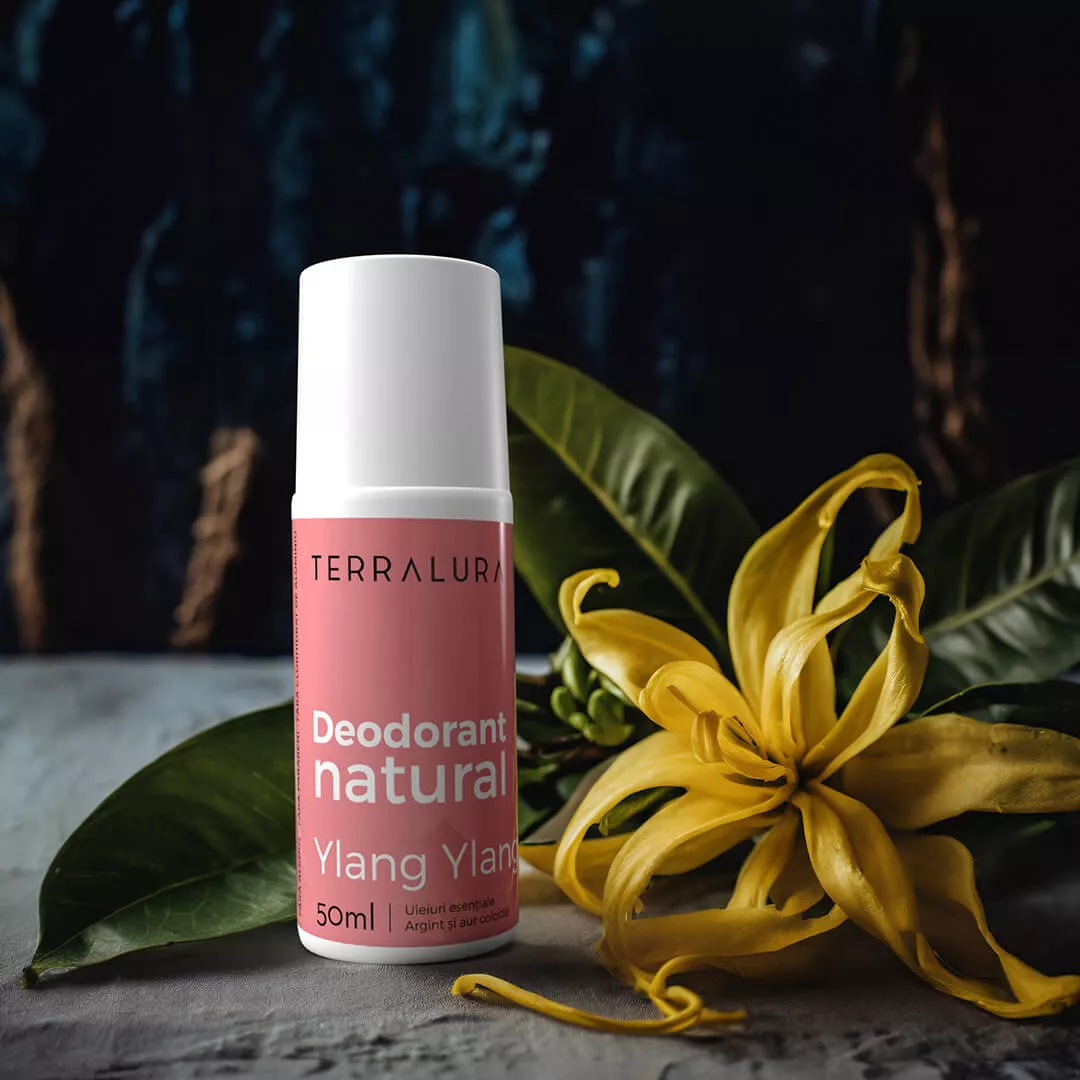 Îngrijire personală - Deodorant Roll-on Natural Ylang-Ylang, 50ml