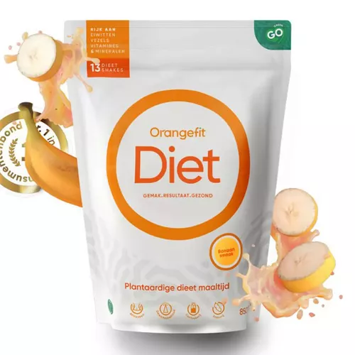 Sănătate - Diet - Pudră pentru slăbit cu aromă de banane, 850g