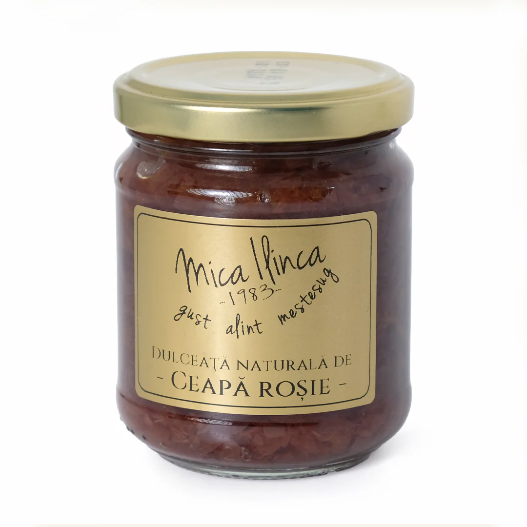 Dulceață naturală de ceapă roșie 220g - Mica Ilinca