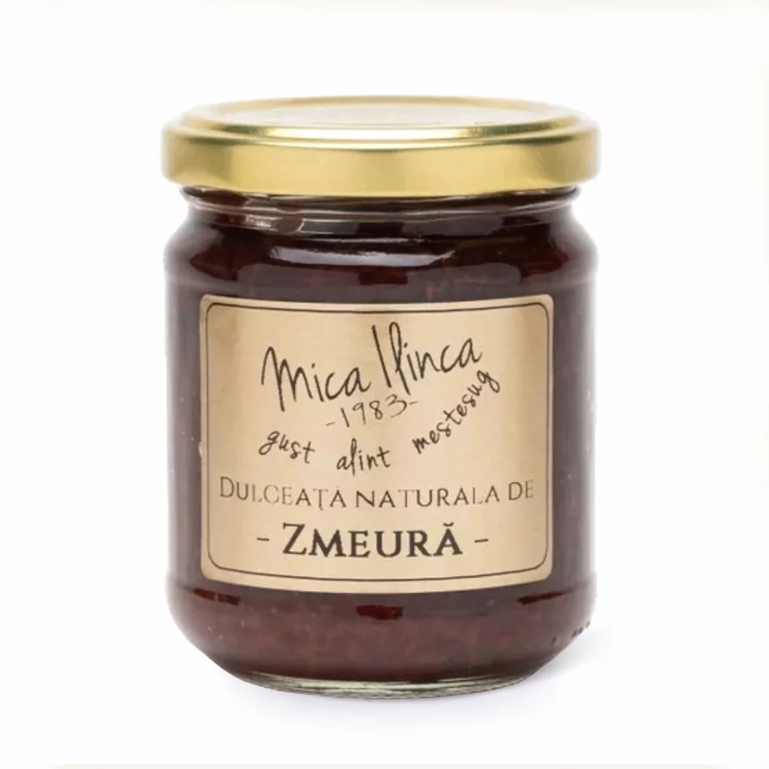 Clasic - Dulceață naturală de zmeură 70% 220g