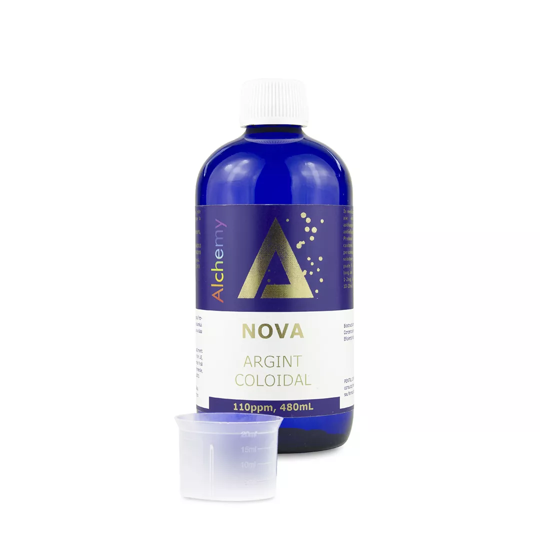 Hidrosol de argint Nova, 110ppm, 480ml | Pure Alchemy [0]