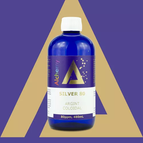 Hidrosol de argint Silver 80, 80ppm, 480ml [1]