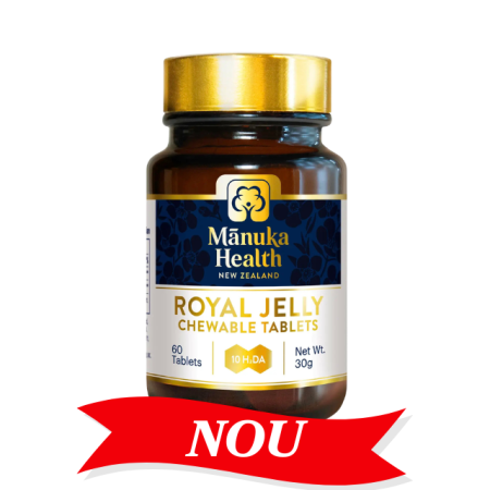 Lăptișor de matcă manuka health - 60 tablete masticabile - 30g - Manuka
