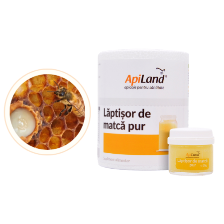 Lăptișor de matcă PUR convențional - 10g - Apiland [2]