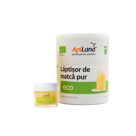 Lăptișor de matcă PUR ECO - 10g - Apiland