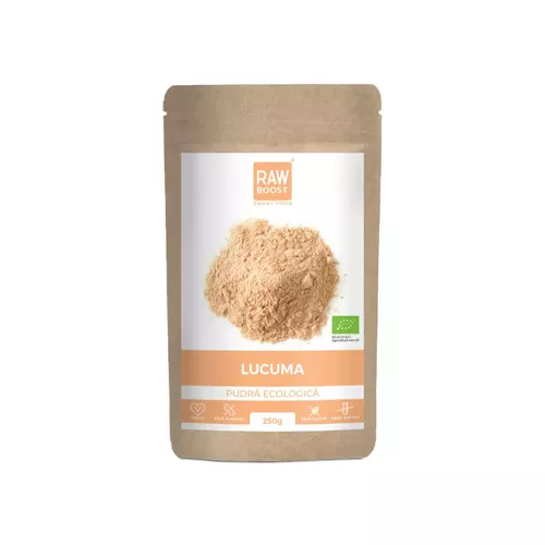 Sănătate - Lucuma pudră ECO, 250g | Rawboost