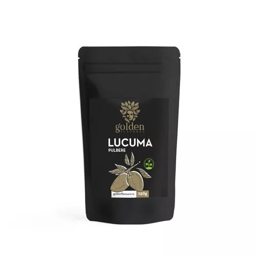 Sănătate - Lucuma Pulbere ECO 100% Naturală, 250g | Golden Flavours