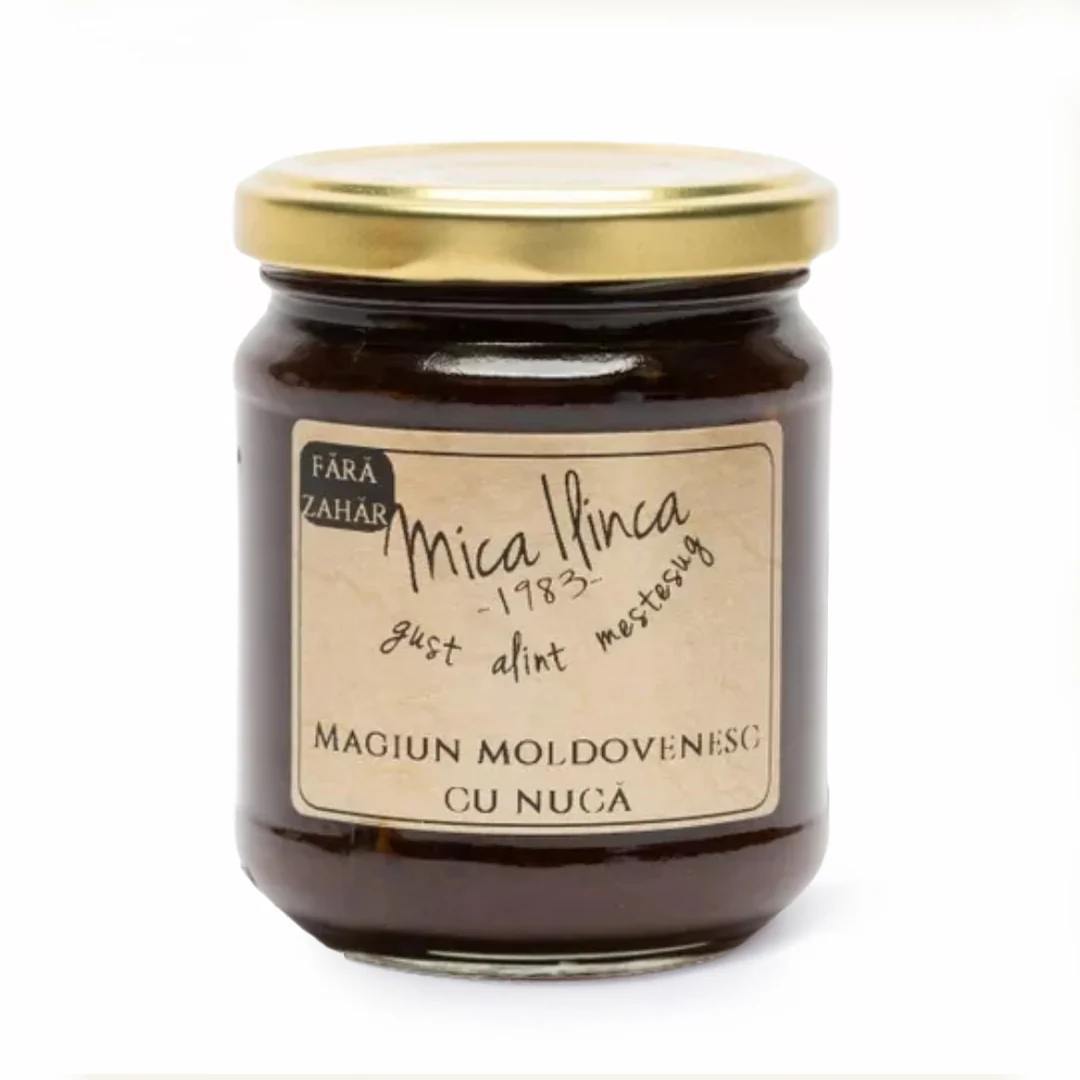 Clasic - Magiun moldovenesc cu nuca 100% 220g - Mica Ilinca