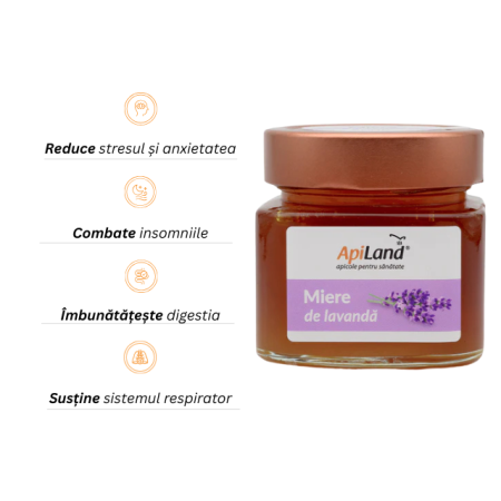 Miere de lavandă - 300g - Apiland [1]