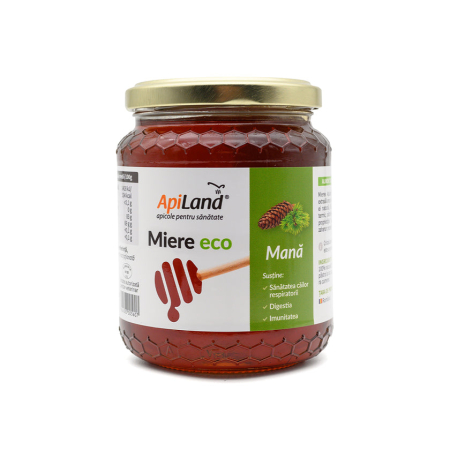 Miere - Miere mană eco - 500g - Apiland