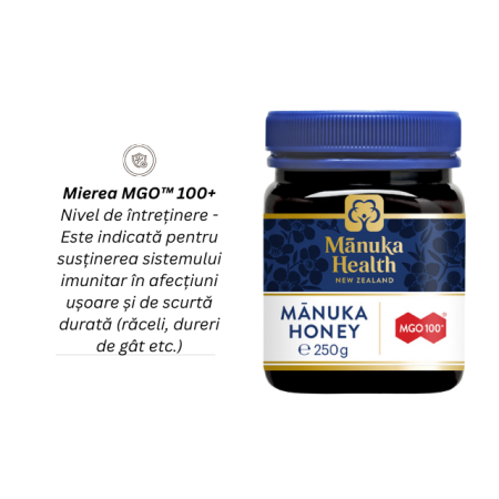 Miere manuka mgo 100+ - 250g - Manuka [1]