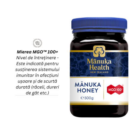 Miere manuka mgo 100+ - 500g - Manuka [1]