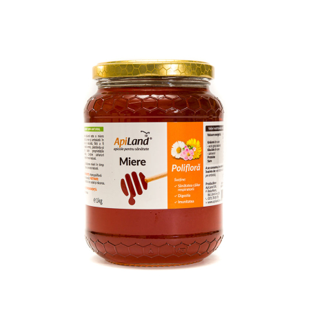 Miere - Miere Polifloră - 1kg - Apiland
