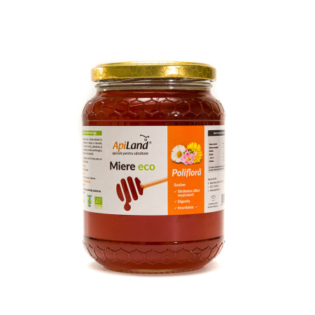 Miere - Miere Polifloră ECO - 1kg - Apiland