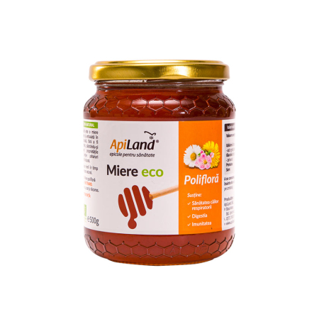 Miere - Miere Polifloră ECO - 500g - Apiland