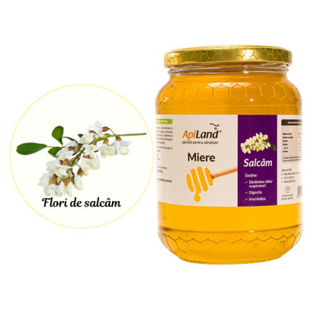 Miere Salcâm - 1kg - Apiland [2]