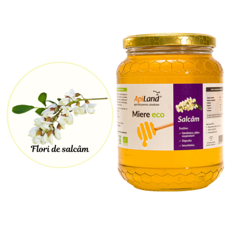 Miere Salcâm ECO - 1kg - Apiland [2]