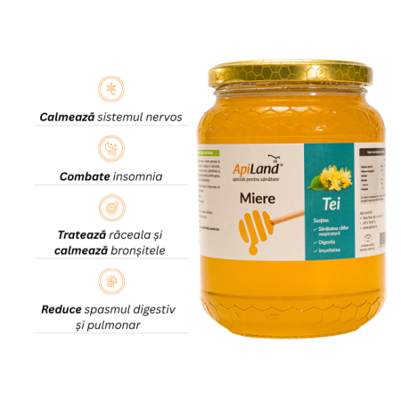 Miere Tei - 1kg - Apiland [1]