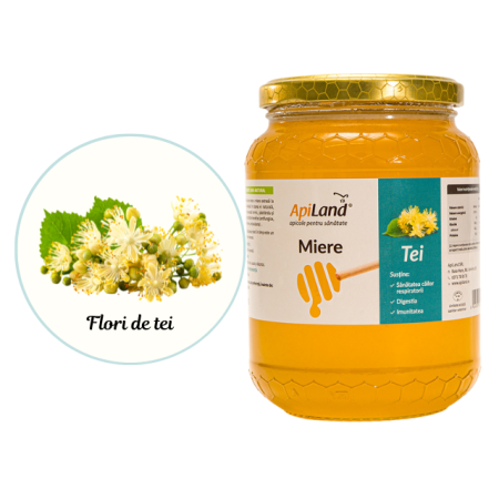 Miere Tei - 1kg - Apiland [2]
