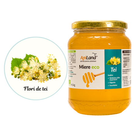 Miere Tei ECO - 1kg - Apiland [2]