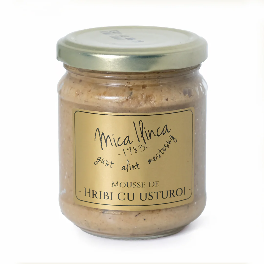 Băcănie - Mousse de hribi cu usturoi 200g