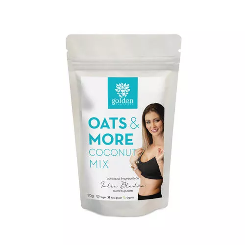 Sănătate - Oats & More Coconut Mix ECO, 70g | Golden Flavours