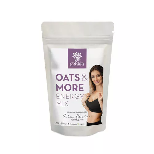 Sănătate - Oats & More Energy Mix ECO, 70g | Golden Flavours