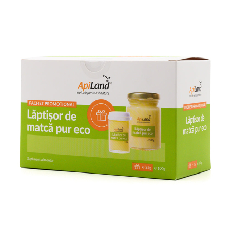 Pachet Lăptișor de matcă ECO - 100g + 25g GRATIS - Apiland [4]