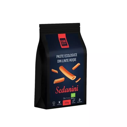 Paste Bio - Paste Sedanini din Linte Roșie ECO, Fără Gluten, 250g