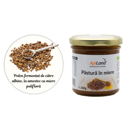 Păstură în miere naturală, Păstură pentru ficat sănătos - 200g [2]