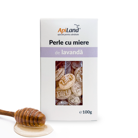 Perle cu miere de lavandă - 100g - Apiland [1]