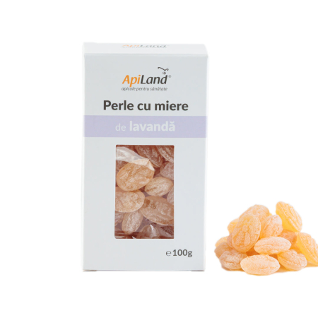 Miere - Perle cu miere de lavandă - 100g - Apiland