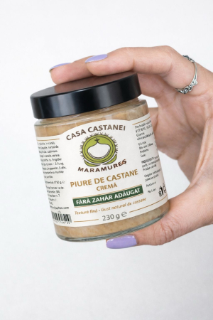 Piure de castane crema fara zahar adaugat 230g [2]