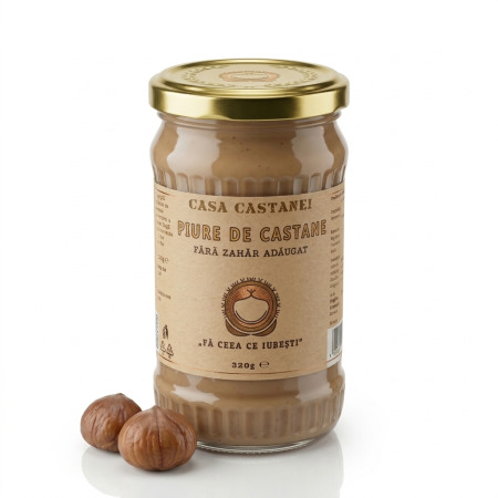 Piure de castane fara zahar adaugat 320g [1]