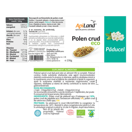Polen crud de păducel ECO [4]