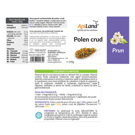 Polen crud de prun - Apiland [4]