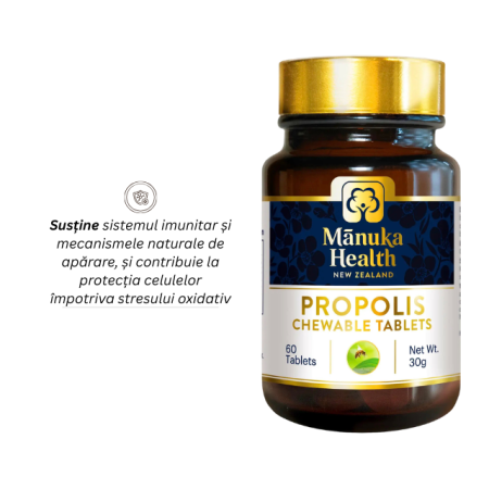 Propolis - Propolis manuka health - 60 tablete masticabile - 30g - Manuka
