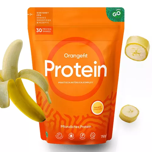 Sănătate - Proteină Vegetală cu Aromă de Banane, 750g