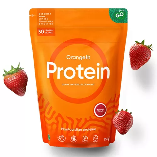 Sănătate - Proteină Vegetală cu Aromă de Căpșuni, 750g