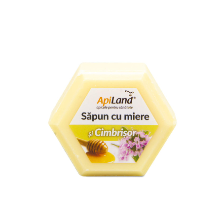 Îngrijire personală - Săpun cu miere de cimbrișor - 100g - Apiland